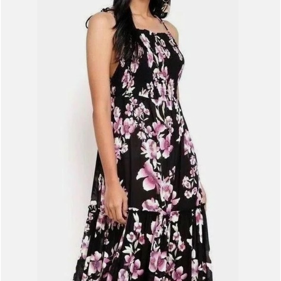 Free People Garden Party Onyx Floral Maxi Dress - Picture 2 of 12